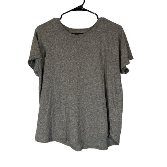Madewell Tops - Madewell Gray Short Sleeve Scoop Neck Lightweight Casual T-Shirt Women Sz S